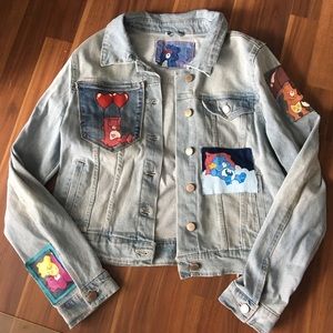 Custom Care Bears Jean Jacket🐻